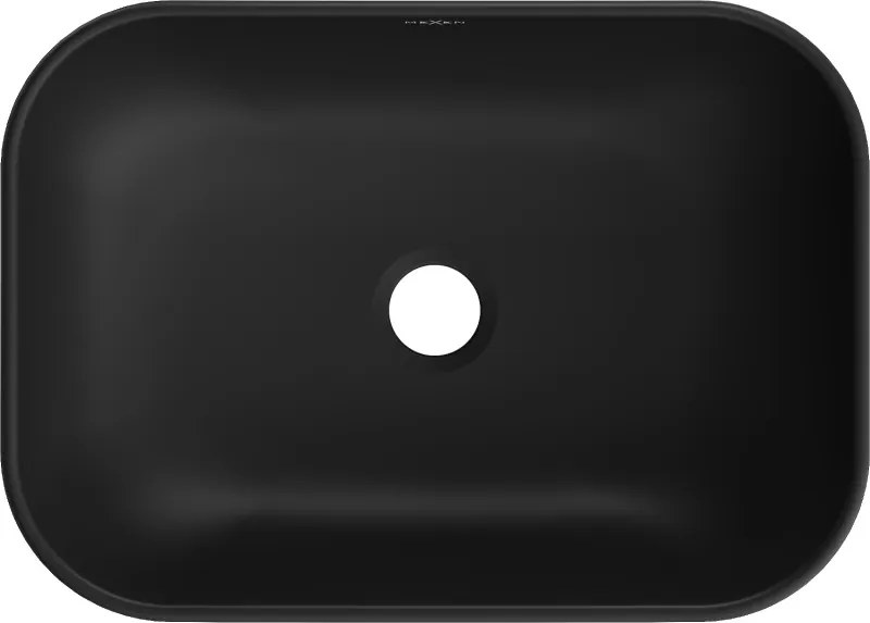 Mexen Rita chiuvetă de blat 45 x 32 cm, negru mat - 21084585