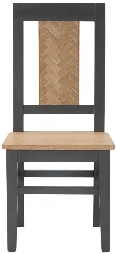 Set 2 scaune dining din MDF si lemn de brad, 44 x 44 x 96 cm, Male Mauro Ferreti