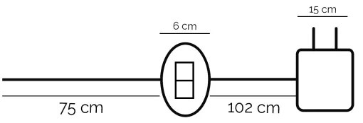 Lampă LED de masă ONLI DAFNE LED/12W/230V 4000K 50 cm negru