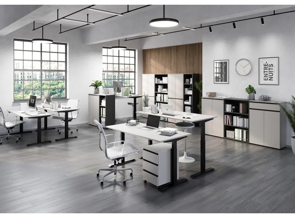 Birou reglabil cu înălțime ajustabilă electric 80x120 cm Bedano – Germania