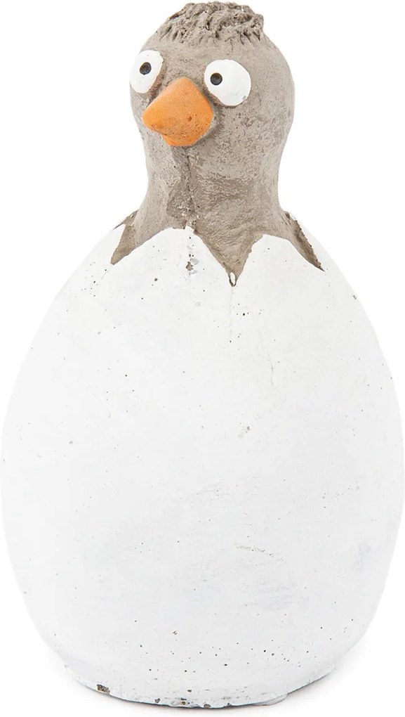 Decorațiune de Paște Ou cu pasăre, 14 cm