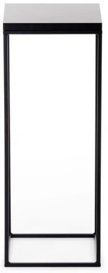 Suport pentru flori BASICLOFT 60x24 cm, negru