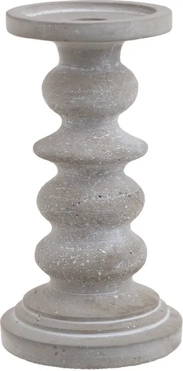 Gordon Suport lumanare, Ciment, Gri