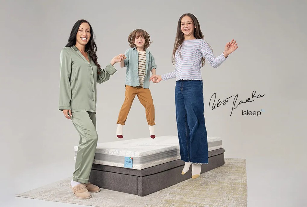 Saltea pentru copii Junior de la iSleep 16 cm