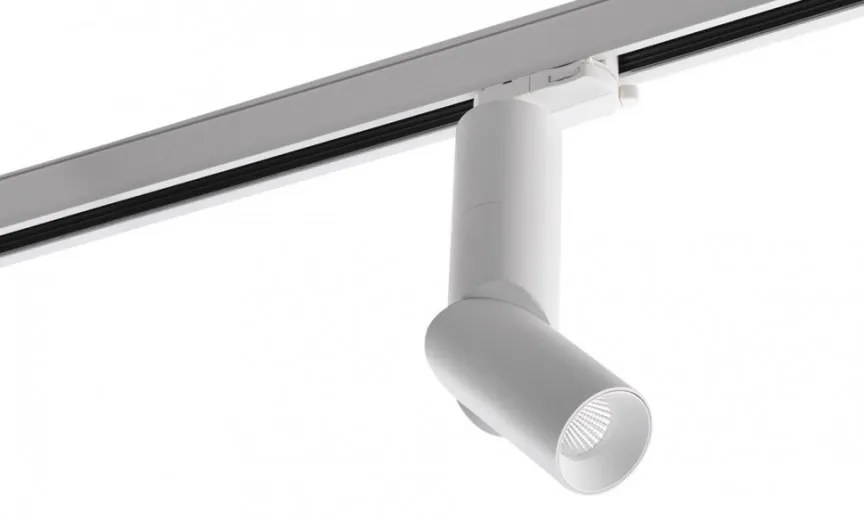 Spot LED directionabil pe sina SANTOS TRACK 3Line 12W alb