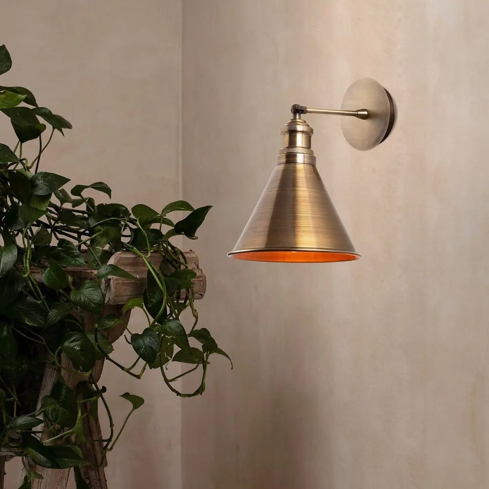 Aplică de perete în culoarea bronz Berceste – Opviq lights