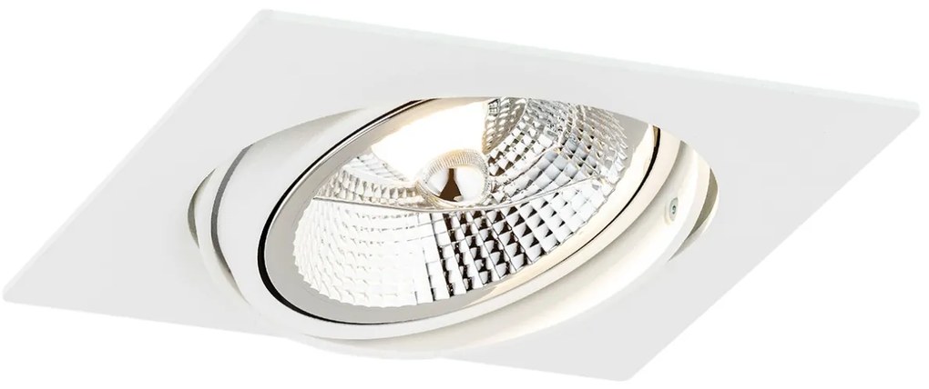 Spot incastrat directionabil tavan fals OLIMP PLUS 1 alb