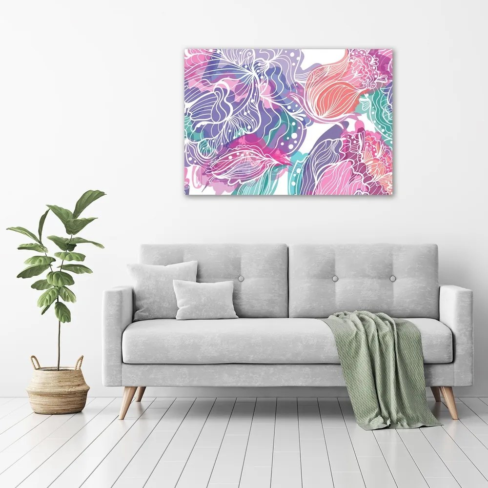 Tablou pe pânză canvas Flori magice