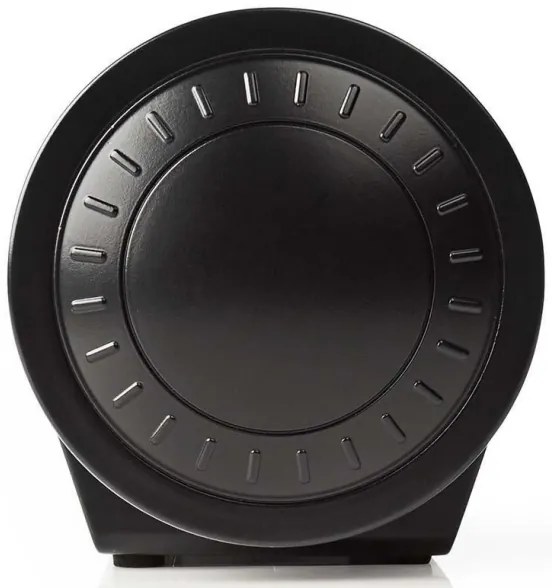 Ceas deșteptător radio cu afișaj LED și proiector 230V Nedis CLAR005BK