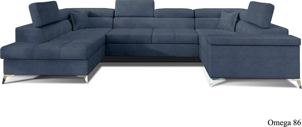 Colțar lemn masiv Formă U Extensibil Tango 350x202cm Personalizabil
