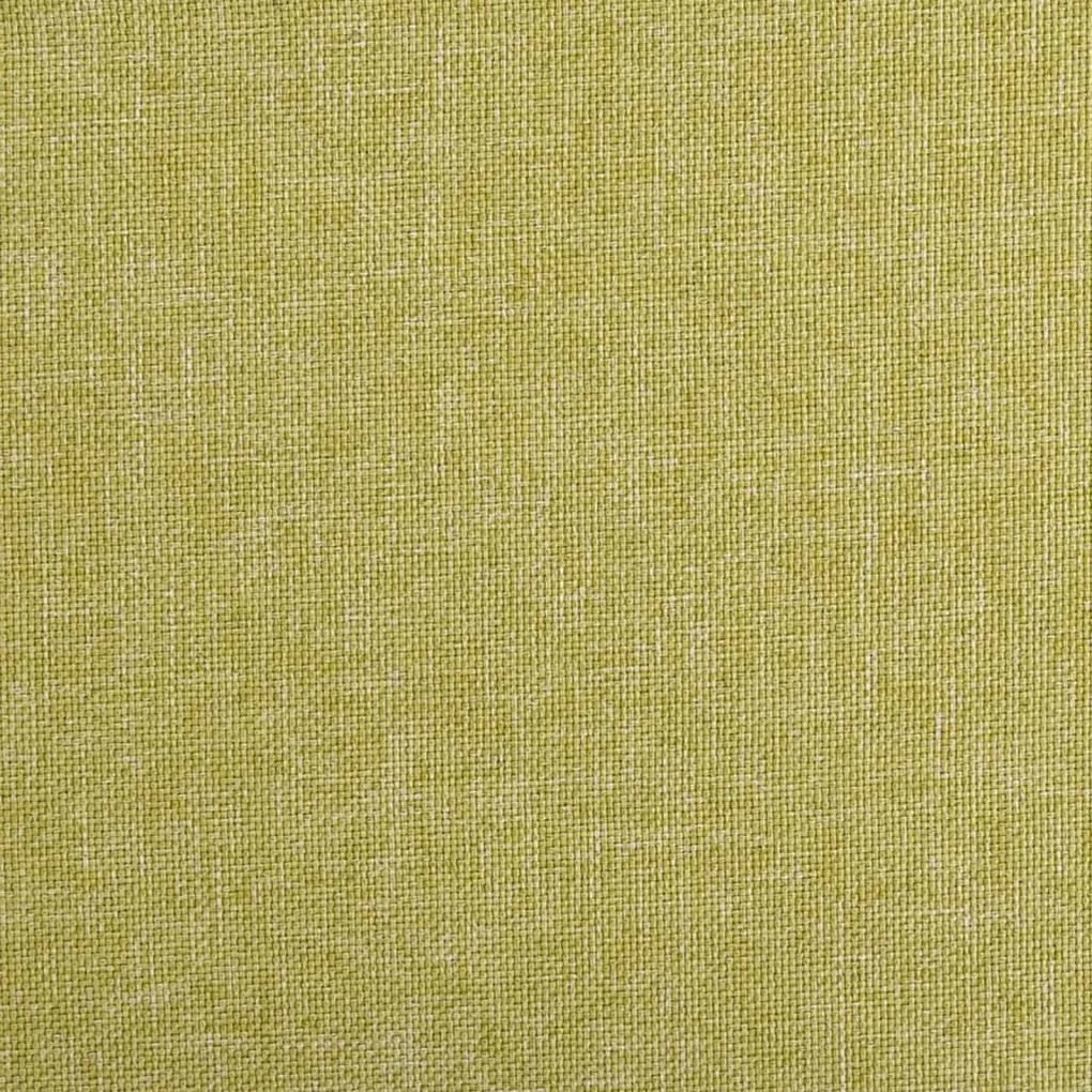 Scaune de bar, 2 buc., verde, material textil 2, Verde