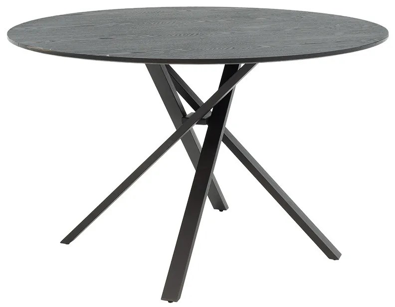 Masa rotunda Cerco MDF negru D120x75cm