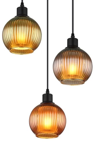 Lustră pe cablu Globo 15638-3 ZUMBA 3xE27/25W/230V