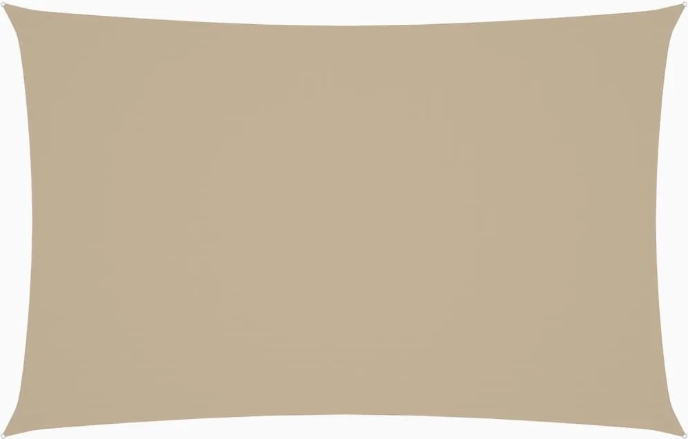 vidaXL Pânză parasolar, bej, 2x4,5 m, țesătură oxford, dreptunghiular