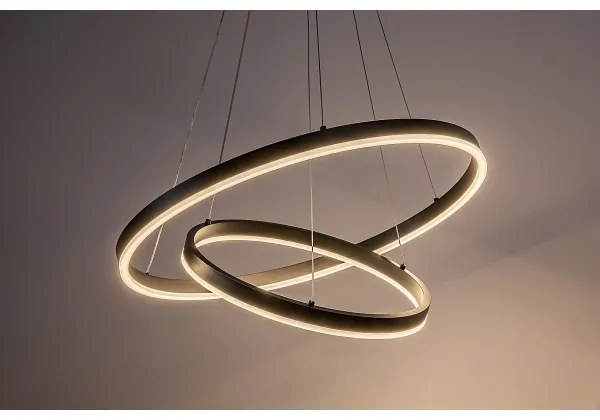 Rabalux 72305 - Lustru LED reglabil suspendat pe cablu ISAURE LED/80W/230V 3000-6500K + telecomandă