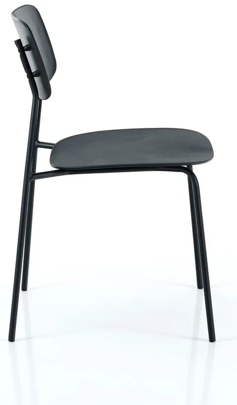 Scaune de dining negre 2 buc. Primary - Tomasucci