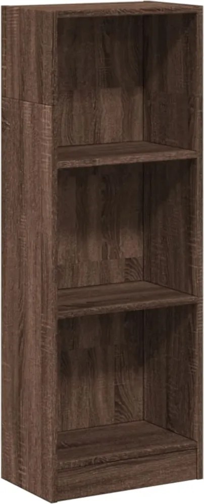 vidaXL Bibliotecă, stejar maro, 40x24x109 cm, lemn prelucrat