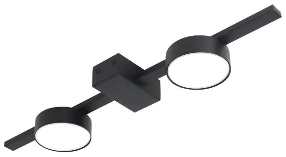 Plafonieră LED JOY 2xGX53/6W/230V negru