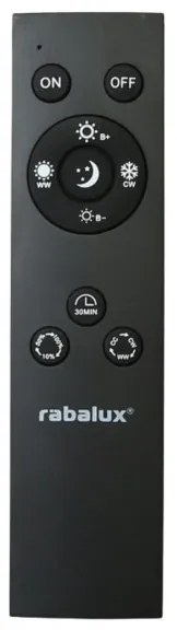 Plafonieră LED dimabilă de exterior Rabalux 7775 LED/15W/230V Wi-Fi Tuya IP44 + telecomandă