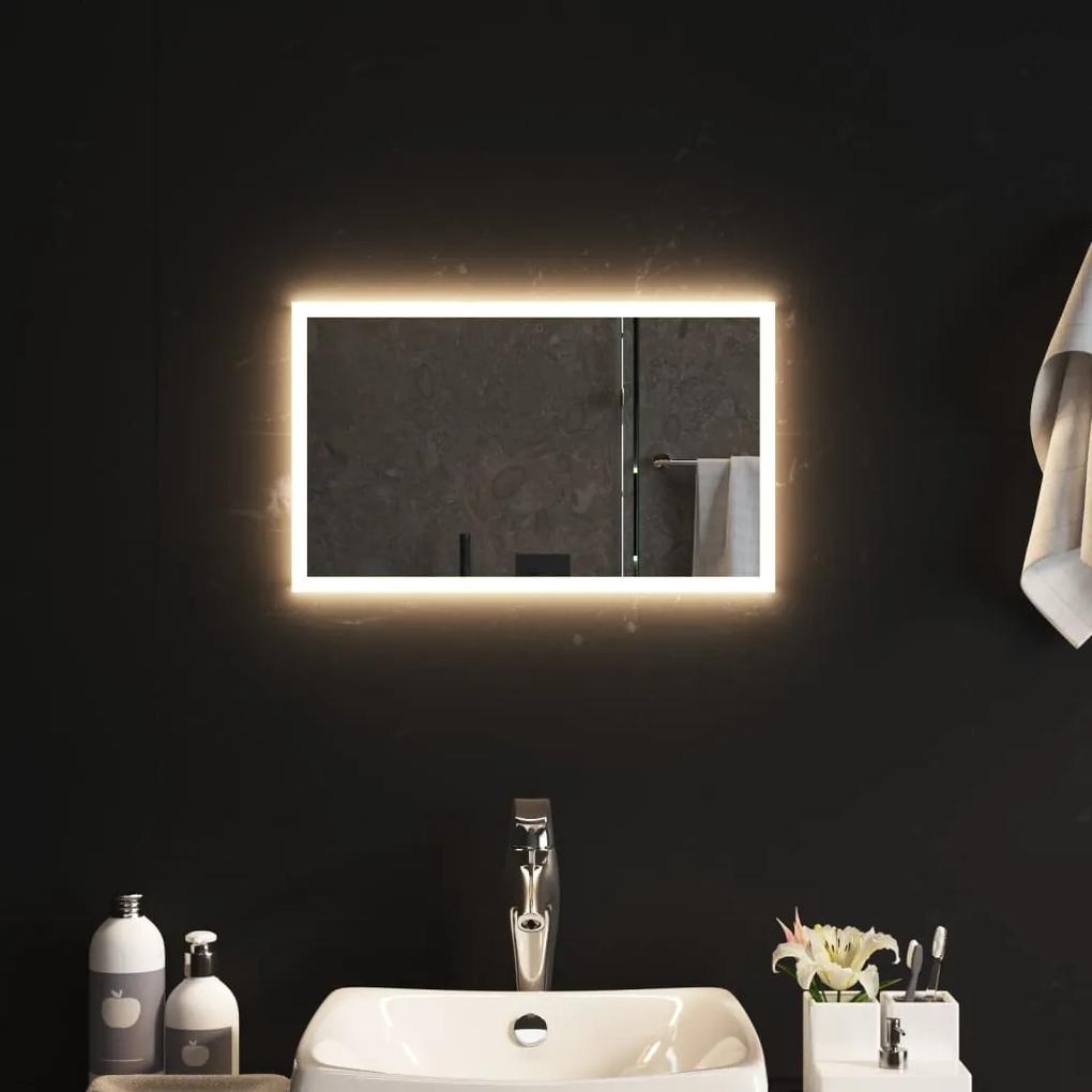 Oglinda de baie cu LED, 30x50 cm 1, 30 x 50 cm
