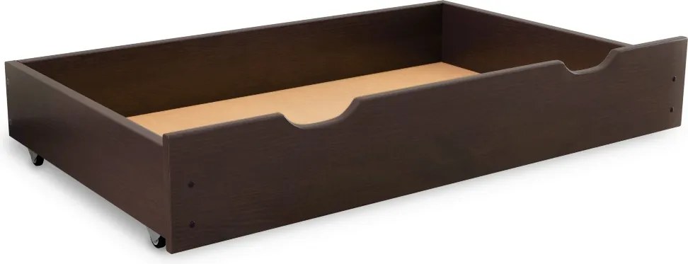 Cutie de depozitare sub pat 98 cm, nuc