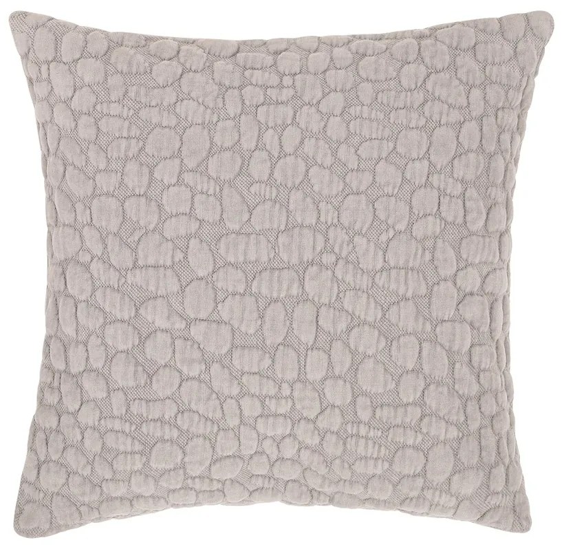 Husă pentru pernă Karen, 45 x 45 cm, gri deschis