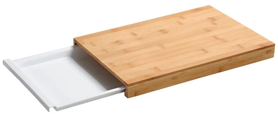 Kesper 58352 Tăietor cu tavă, alb, 38 x 25 x 3,5cm