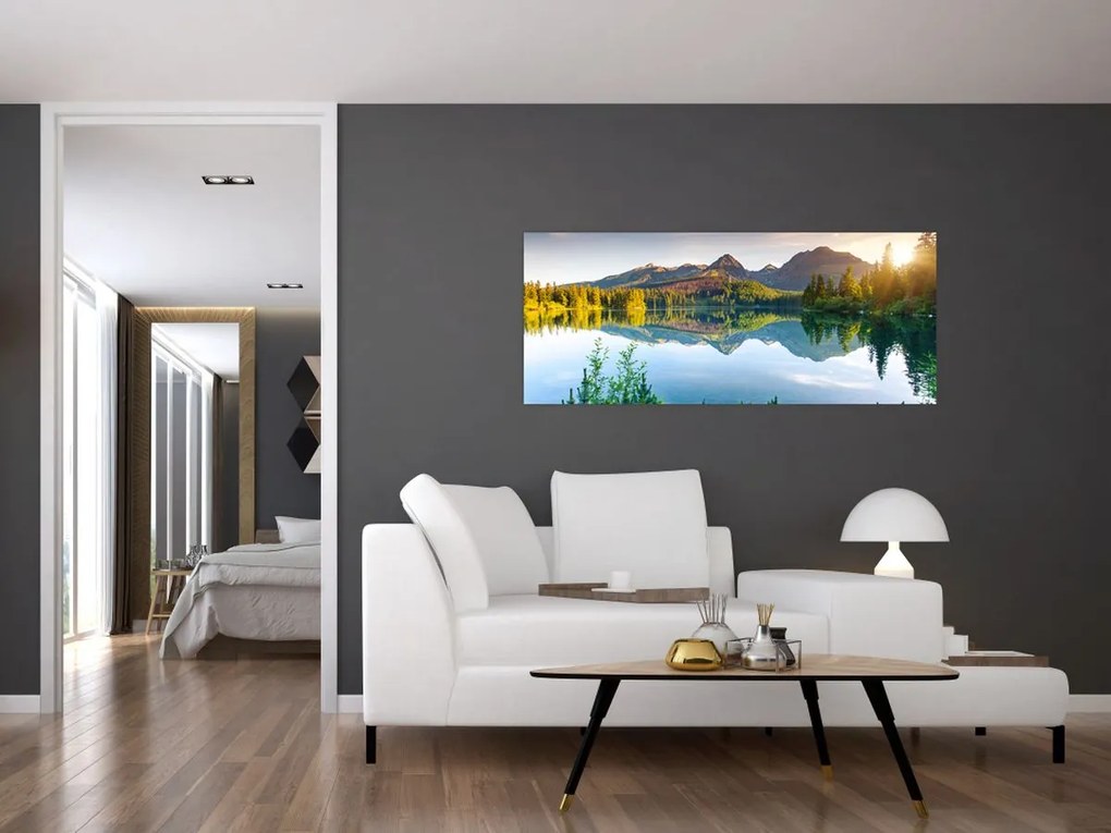 Tablou - Lacul (120x50 cm)
