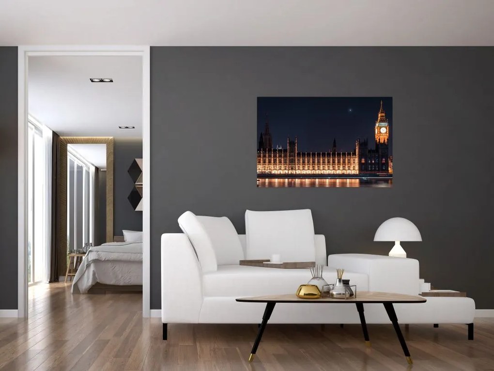 Tablou cu Big Ben din Londra (90x60 cm)