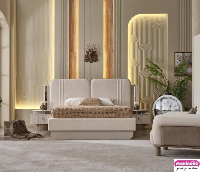 Mobilier dormitor dulap colt 7 usi,Verona