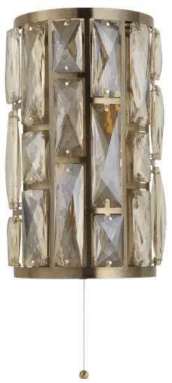 Aplică Searchlight 6582-2AB BIJOU 2xE14/60W/230V alamă