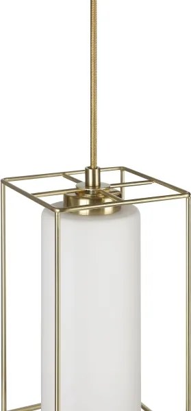 Brilliant - Lustră pe cablu DOLLY 1xE27/20W/230V aurie