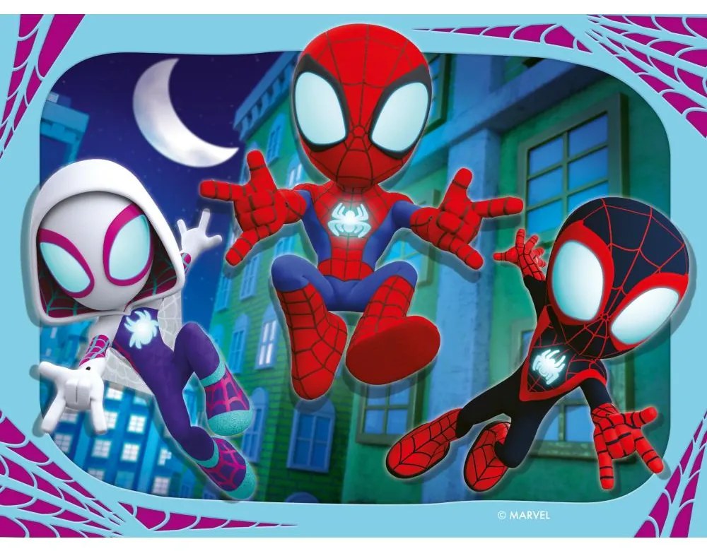 PUZZLE SPIDEY 12, 16, 20, 24 PIESE - RAVENSBURGER (RVSPC01064)