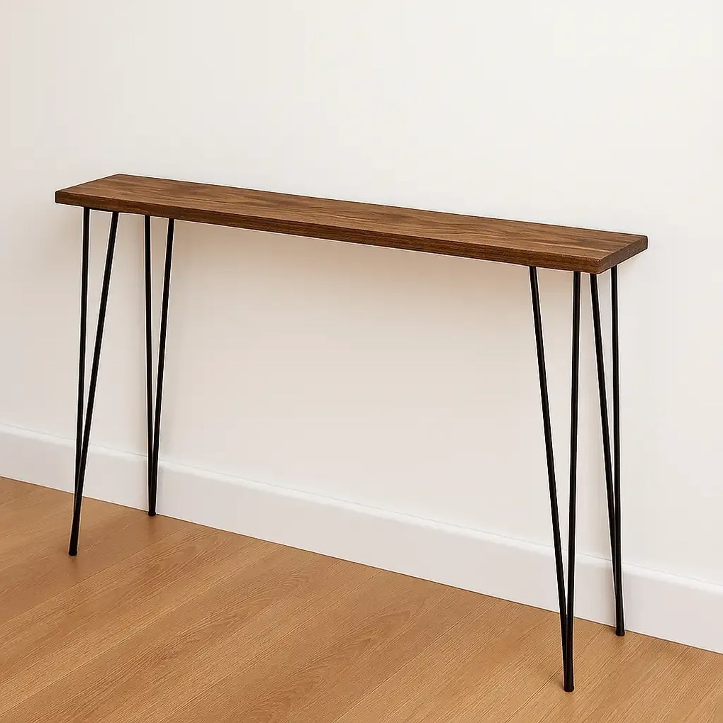 Masuta hol intrare, suport calorifer, seria A-620,lemn, Homs, 115 x 19 x 85cm,30171