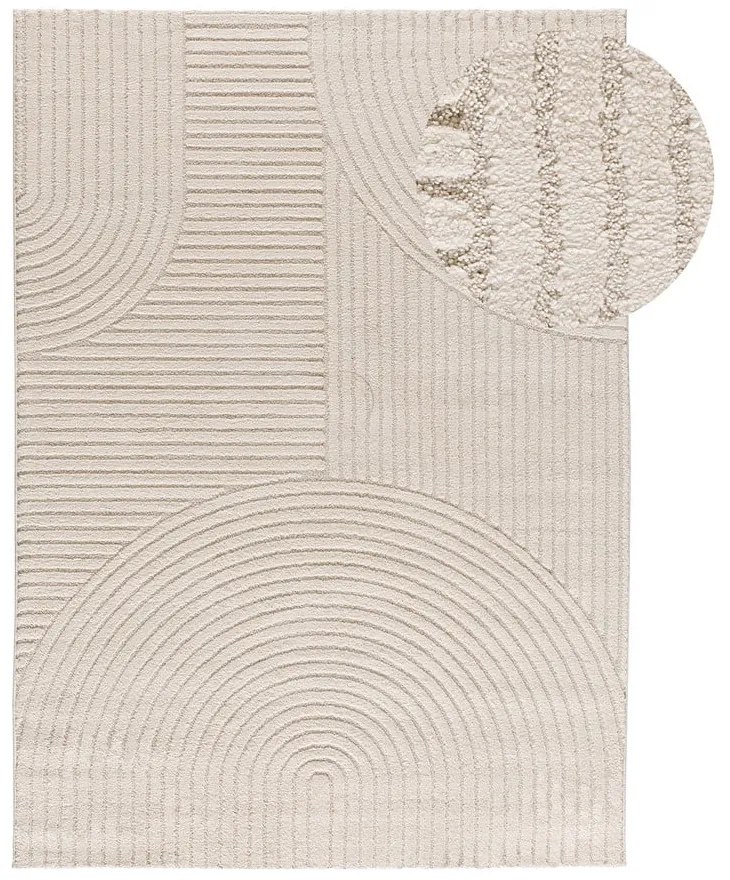 Covor crem 80x150 cm Verona – Universal