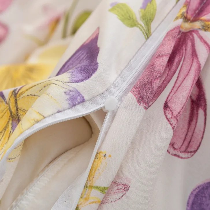 Lenjerie de pat din microfibra SPRING WINGS, crem Dimensiune lenjerie de pat: 70 x 80 cm | 140 x 200 cm