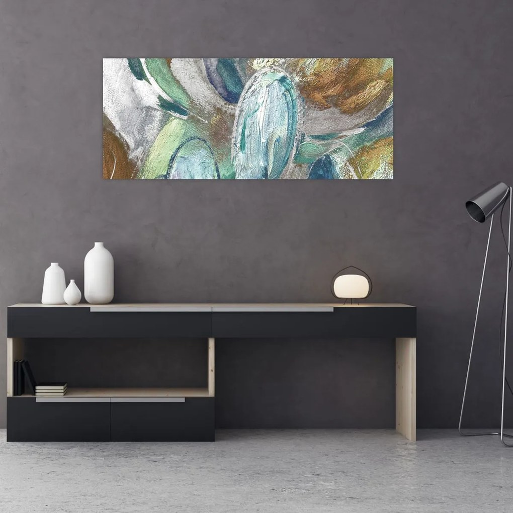 Tablou - Pictura figura abstractă (120x50 cm)