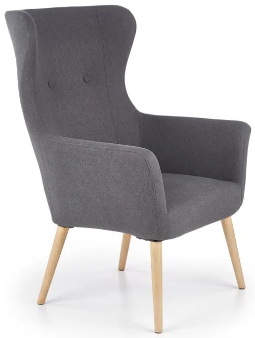 Scaun relax Culoare Gri inchis, ECHO