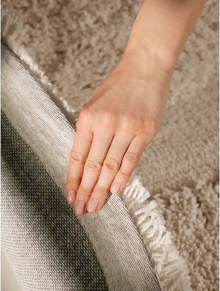 Covor crem țesut manual rotund ø 200 cm Lambeth Jasper – Ted Baker