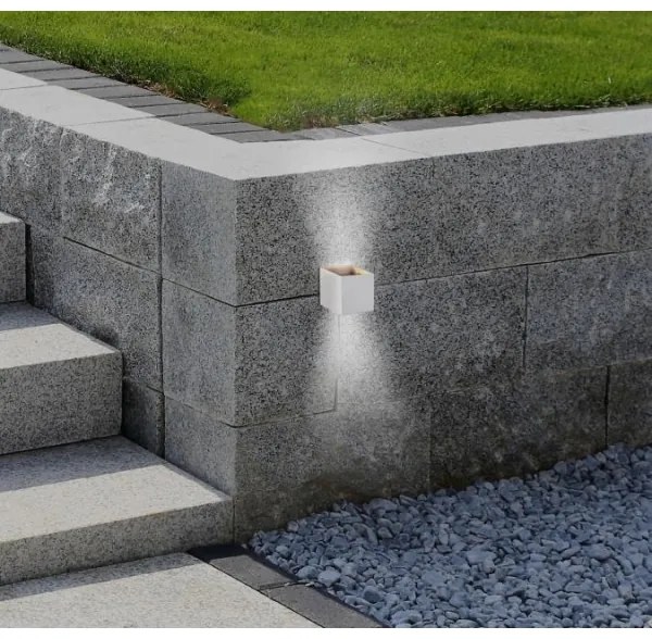 Aplică LED de exterior Westinghouse 61150 FREYA 2xLED/4,5W/230V IP44 alb