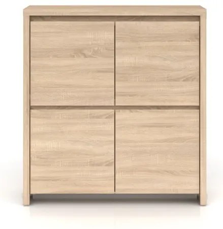 Dulap Kaspian KOM4D (Stejar sonoma). 798005
