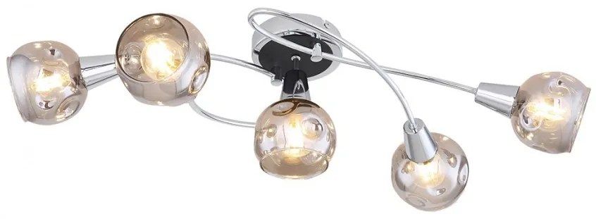 Lustra cu 5 spoturi design modern Tamara 5349 RX