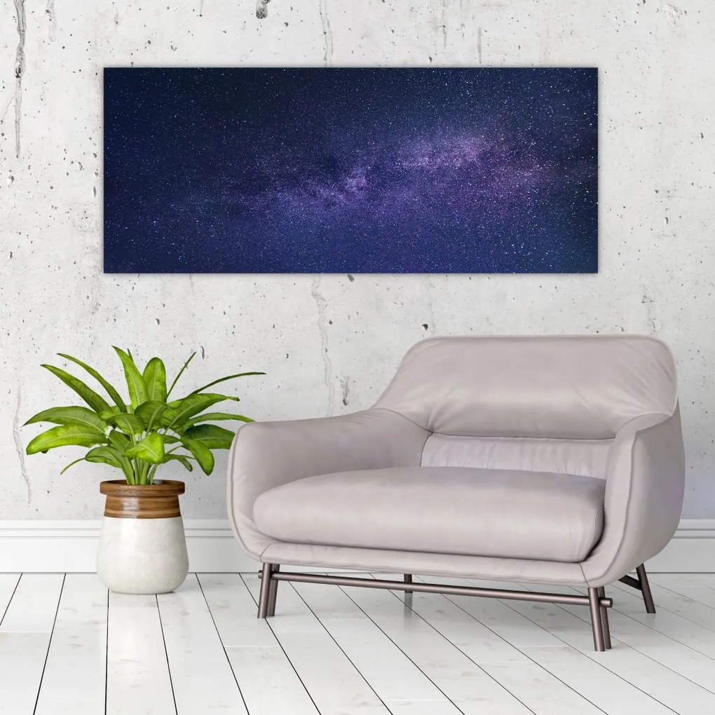 Tablou cerului nocturn (120x50 cm)
