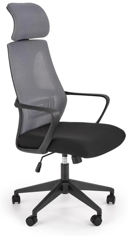 Scaun de birou Valdez gri/negru