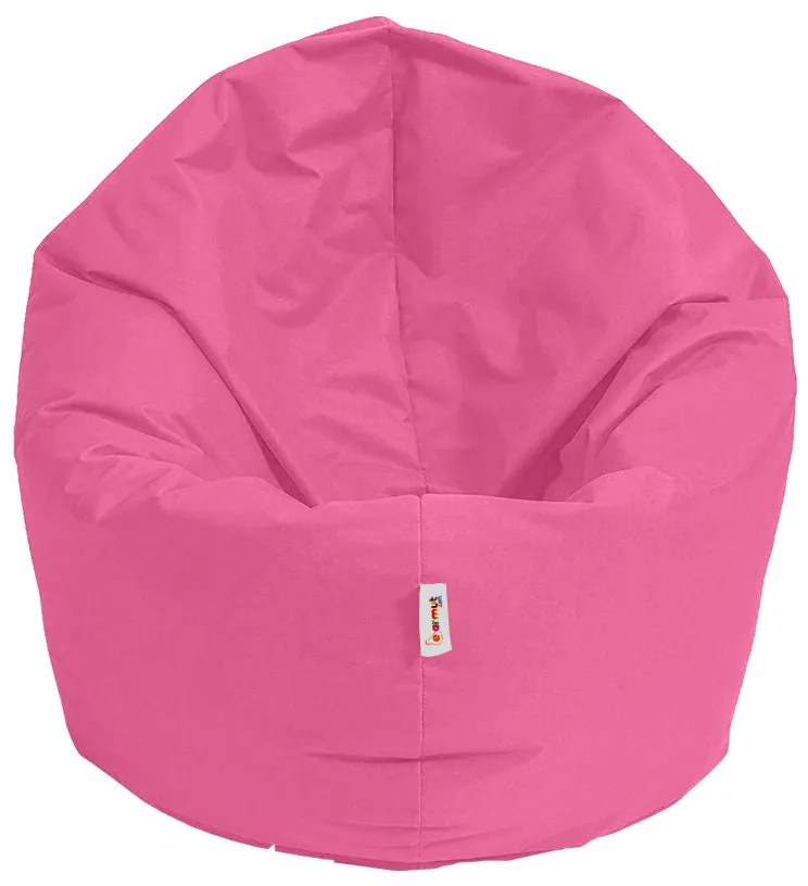 Fotoliu puf pentru grădină Iyzi 100 Cushion Pouf - Pink