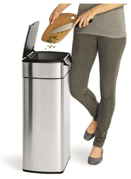 Coș de gunoi din oțel inoxidabil 30 l - simplehuman