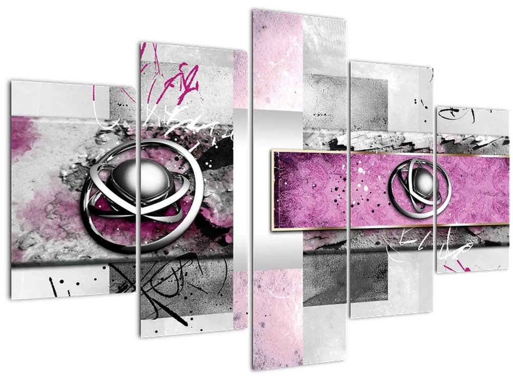 Tablou abstracție (150x105 cm)