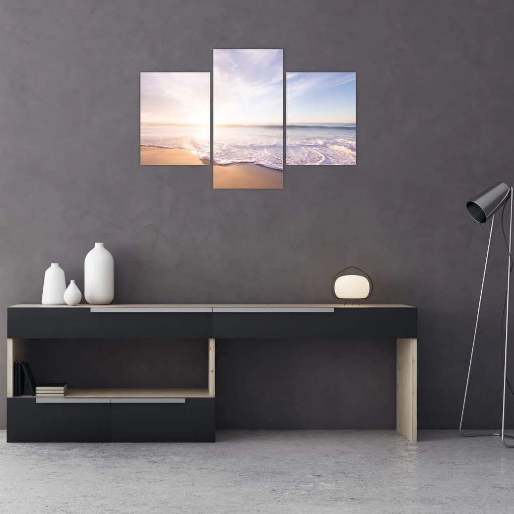 Tablou cu plaja cu nisip (90x60 cm)