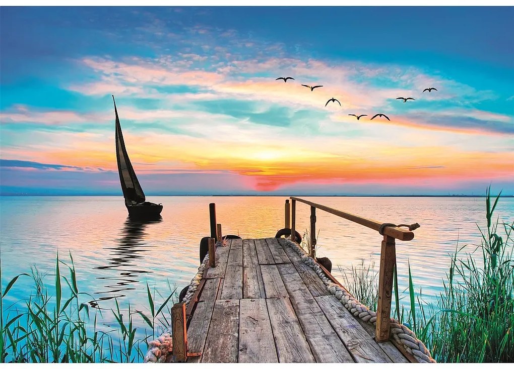 Colorat Peaceful Puzzle Peace 500 de piese Móló Clementoni