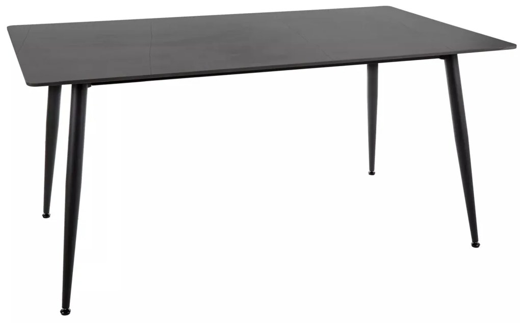 Masa Rion neagra L160xl90 cm